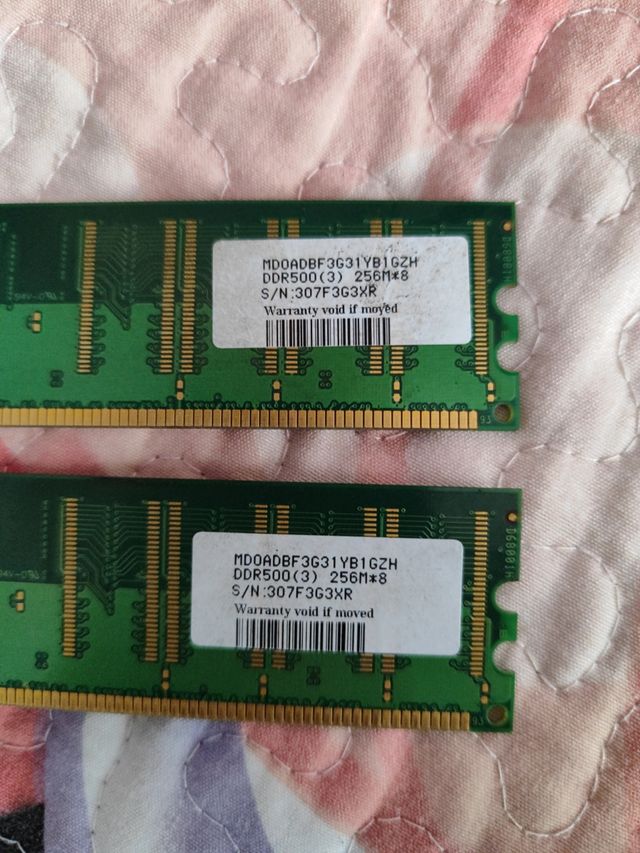 Módulos RAM - Varias Marcas