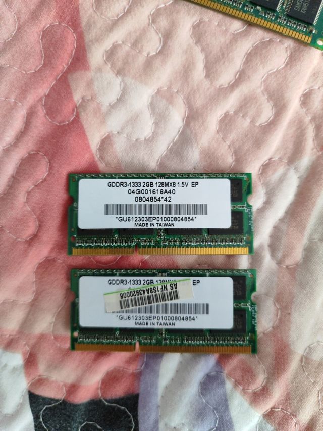 Módulos RAM - Varias Marcas