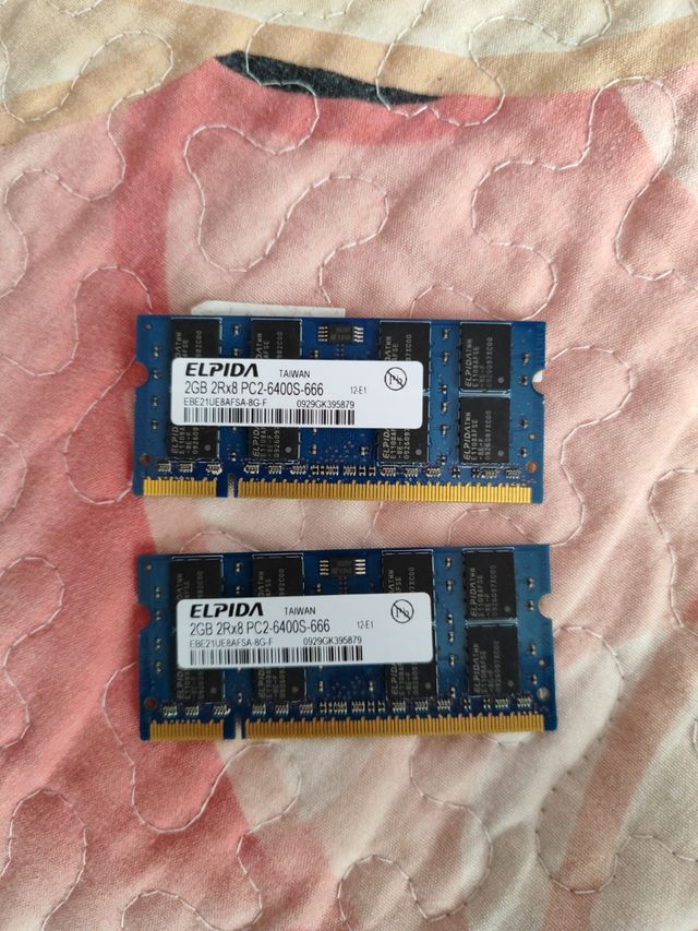 Módulos RAM - Varias Marcas