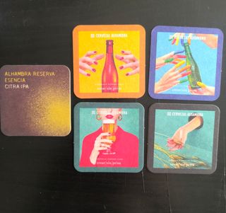 Sottobicchieri da birra Alhambra
