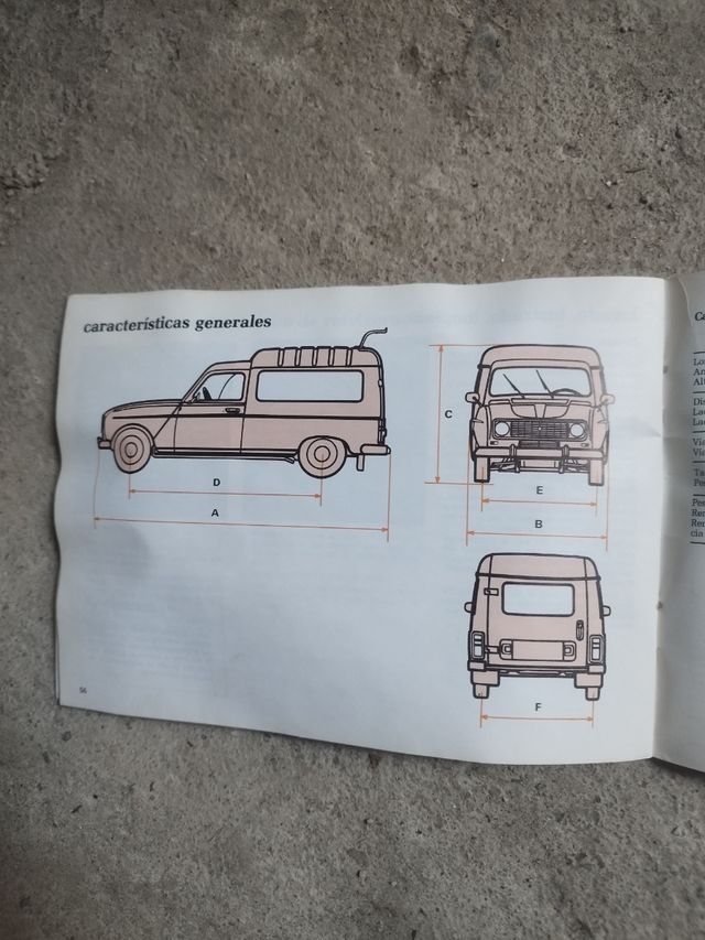 Manual Renault 4 F: Guía del Usuario