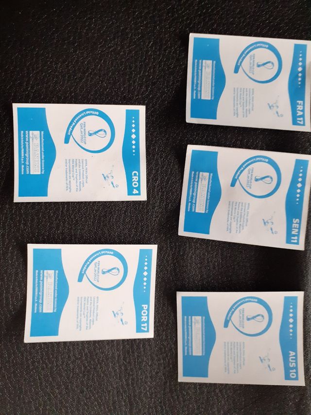 Cromos Panini fútbol Qatar2022