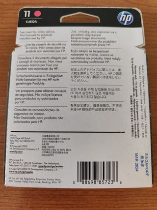 Cartuccia HP 11 Magenta C4812A