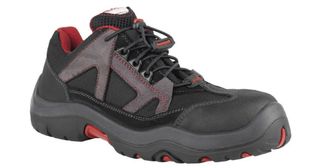 Zapatos seguridad - negros y rojos