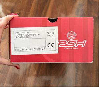 Zapatos seguridad PSH blancos - 38