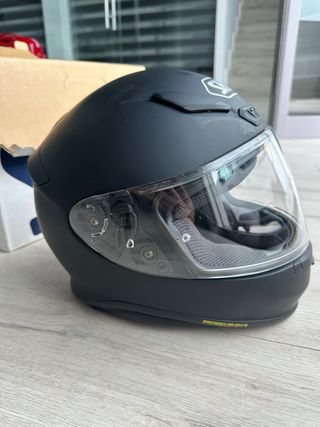 Casco SHOEI NXR Negro Mate Talla S + Guantes 