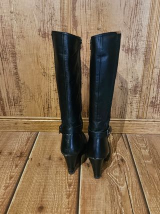 Botas altas negras mujer