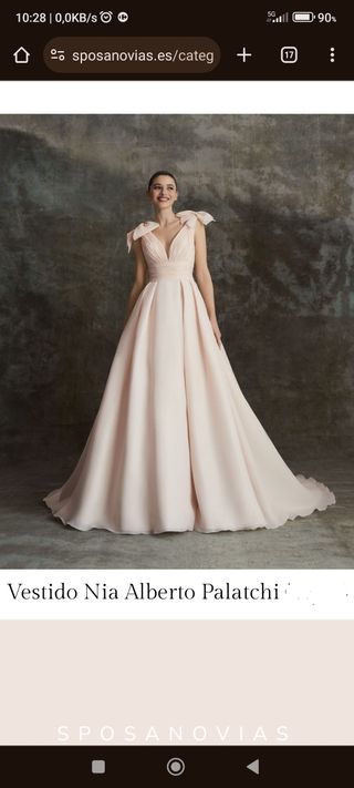 Vestido novia Nia Alberto Palatchi