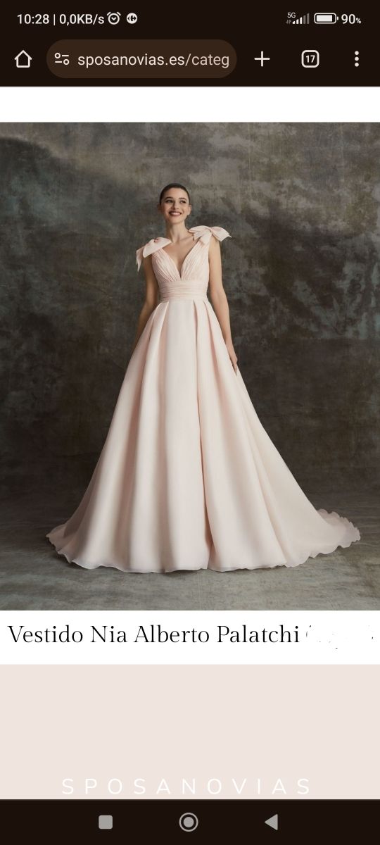 Vestido novia Nia Alberto Palatchi