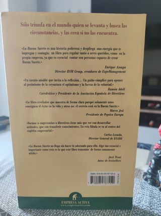 Libro la buena suerte 
