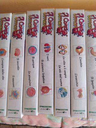 VHS Il Corpo Umano - 12 volumi