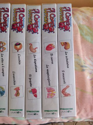 VHS Il Corpo Umano - 12 volumi