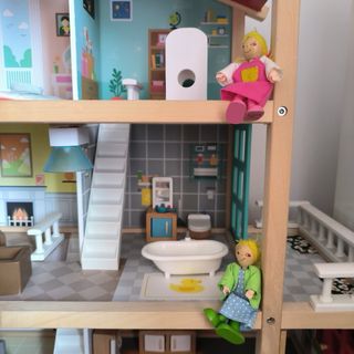 Casa Muñecas Madera Juguete