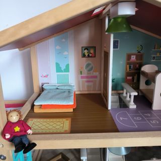 Casa Muñecas Madera Juguete