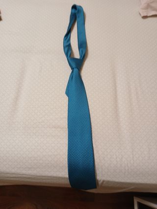 5 Corbatas - Rojo, Negro, Rosa, Verde azulado