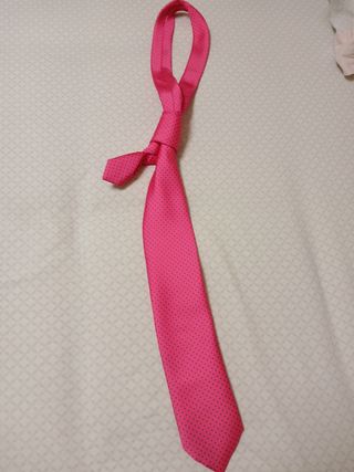 5 Corbatas - Rojo, Negro, Rosa, Verde azulado