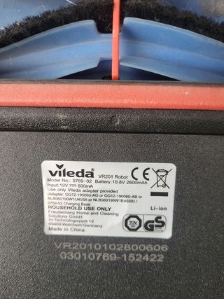Vileda VR 201 PetPro - Robot Aspirador, XL