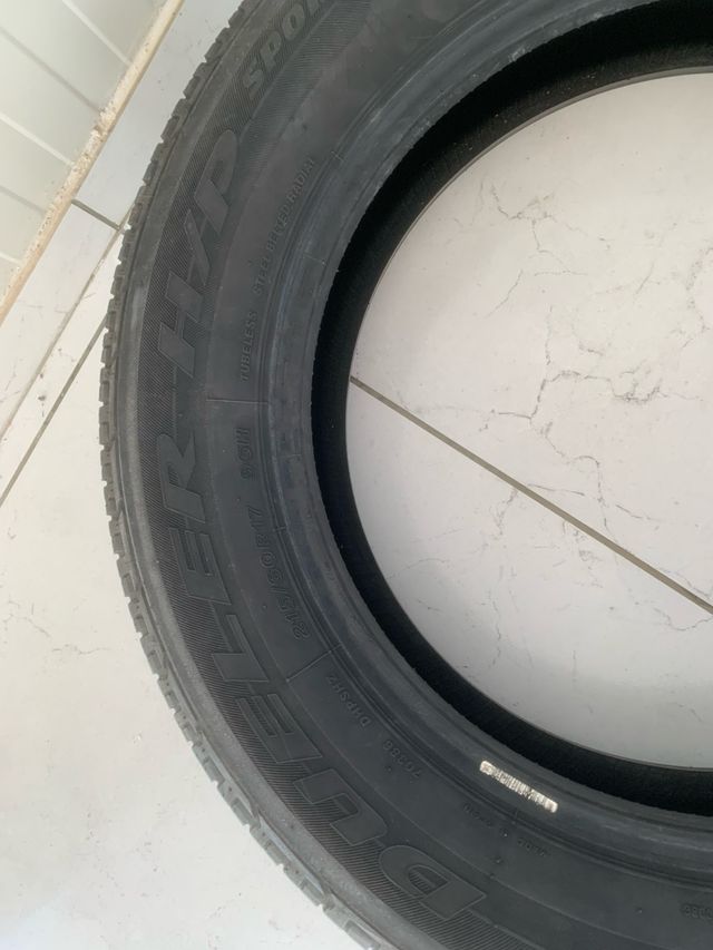 2 Pneumatici215/60/17  BRIDGESTONE DUELER HP SPORT