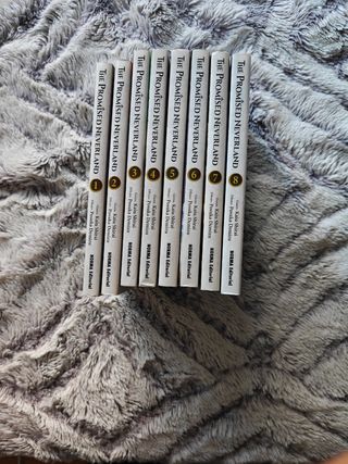 The Promised Neverland, manga, 8 tomos