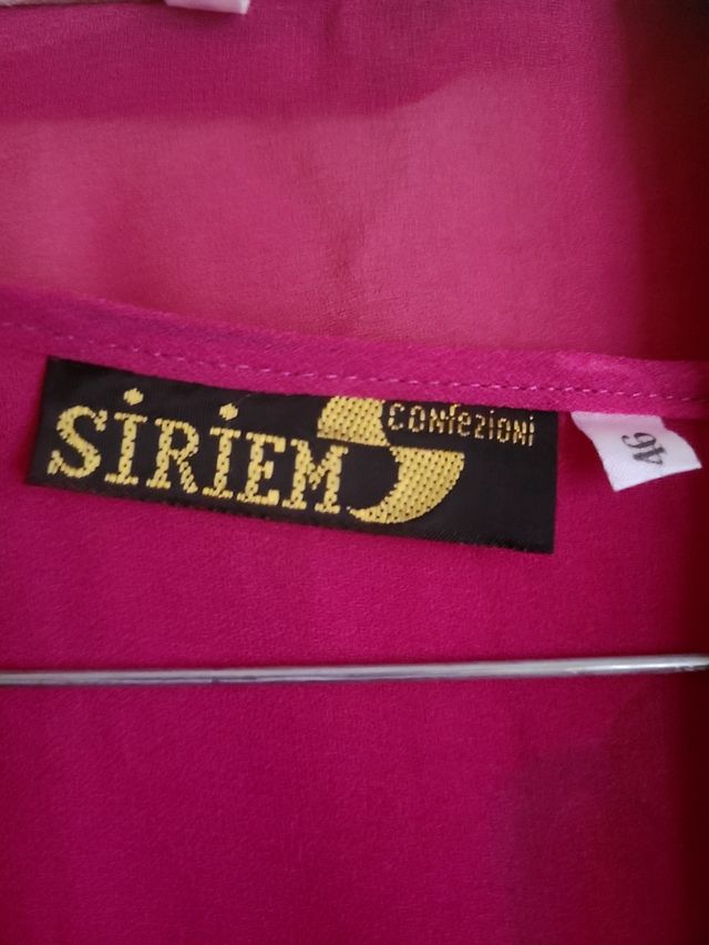 Abito vintage rosa cerimonia