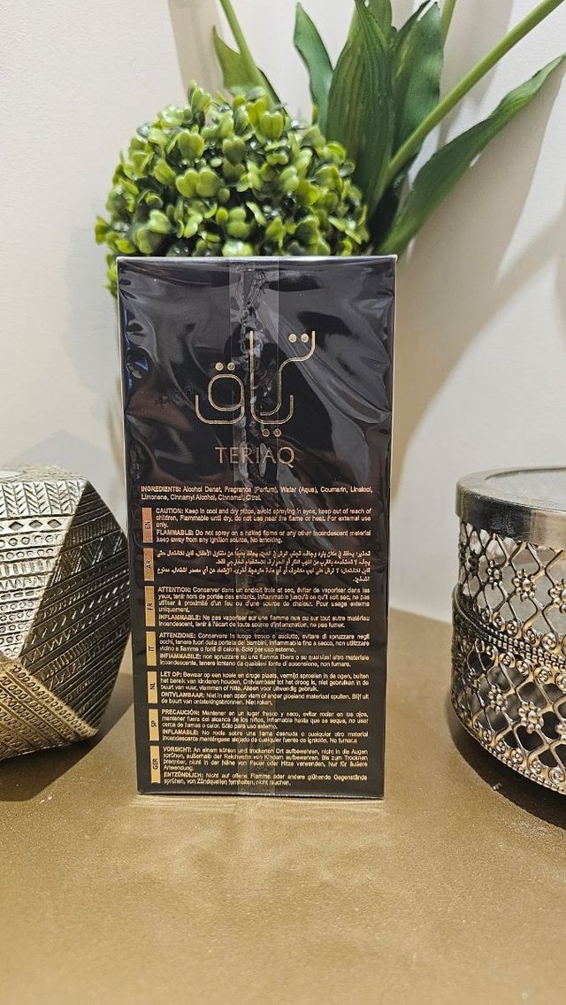 Perfume Lattafa Teriaq Intense