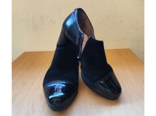Zapatos Oxford mujer negros 
