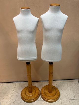 Maniqui niño madera, talla 8. 