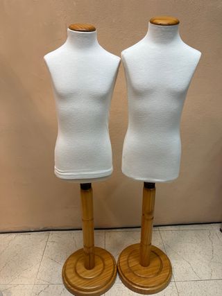 Maniqui niño madera, talla 8. 