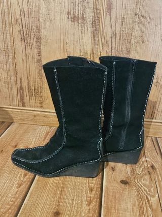 Botas ante negras mujer