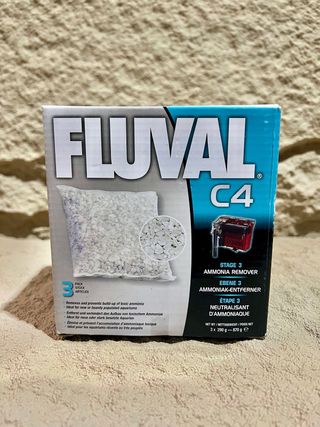 Fluval Eliminador de Amoníaco – Pack 3 x 290 g