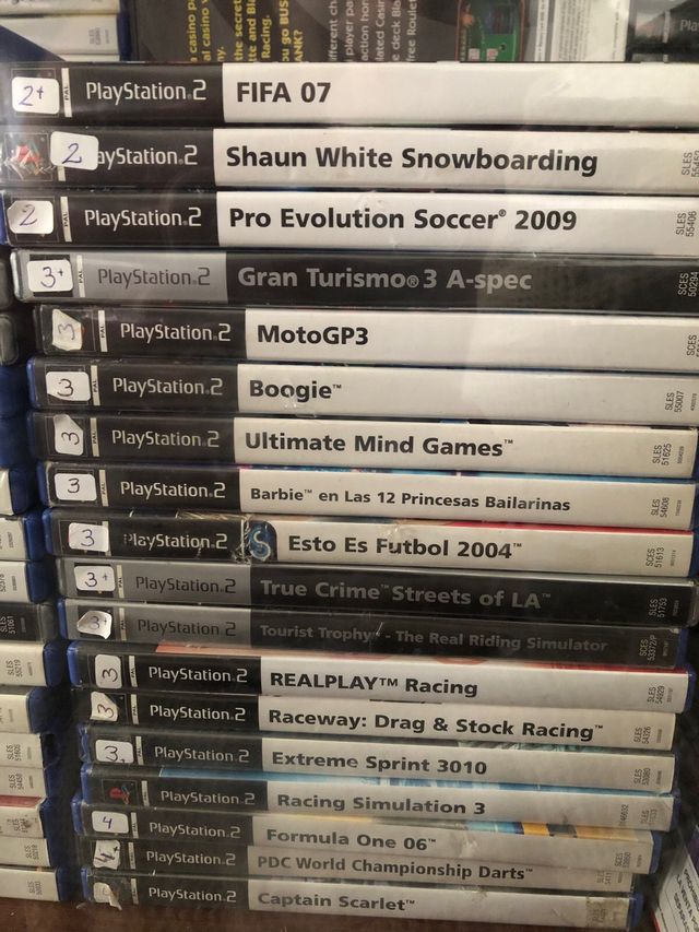 PS2 Juegos Variados desde 2 €
