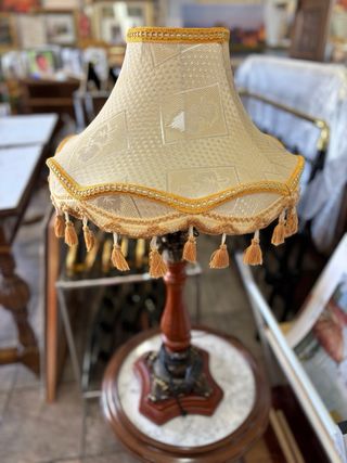 Lampara mesa antigua estilo vintage