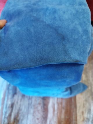 Stivali scamosciati blu tg 37