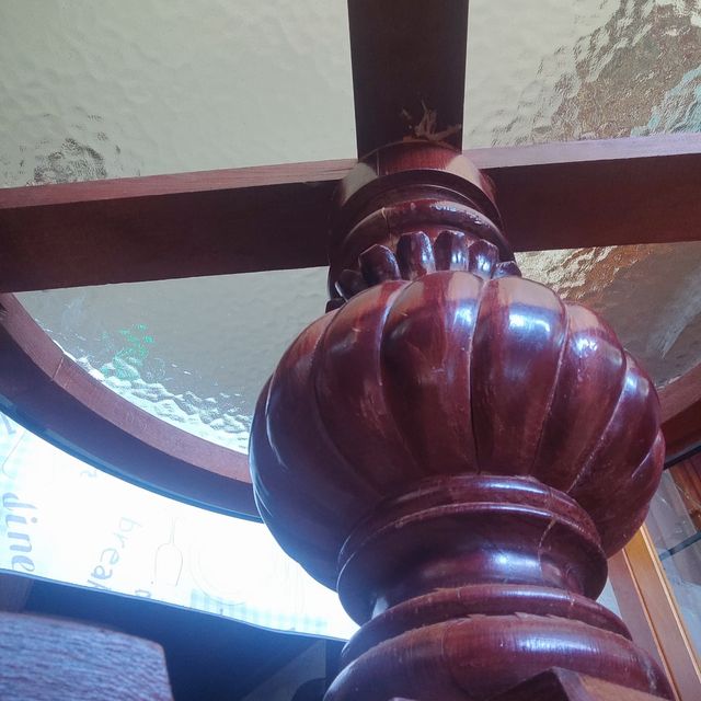 Mesa centro redonda desmontable de cristal ymadera