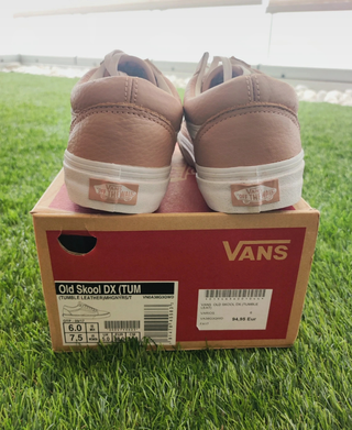 Vans Old Skool Rosa palo dePiel