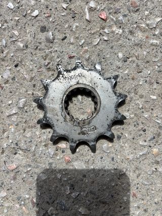 Pignone e corona moto