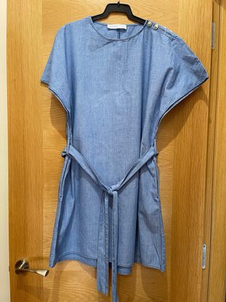 Vestido Zara denim azul - Talla S