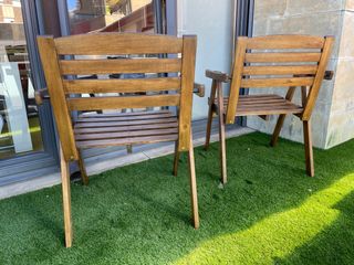 Sillas de madera