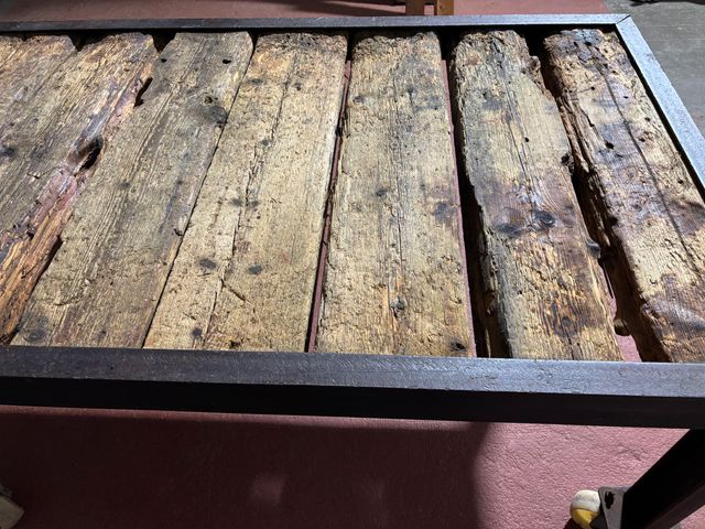 NEGOCIABLE Mesa taller industrial vintage