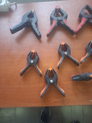 LOTE KENDO PINZAS DE RESORTE CARPINTERÍA