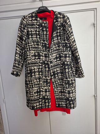 Giacca Scumacher bianco-nero