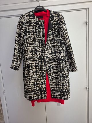 Giacca Scumacher bianco-nero