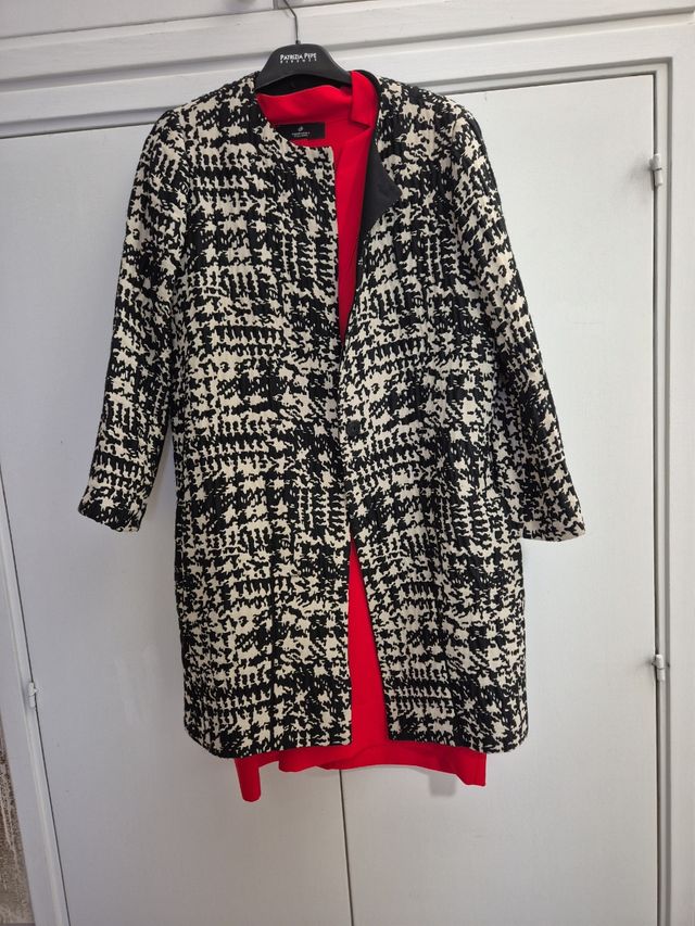 Giacca Scumacher bianco-nero