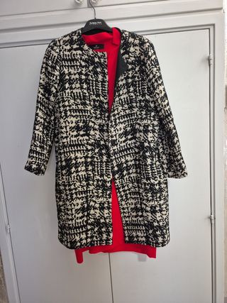 Giacca Scumacher bianco-nero