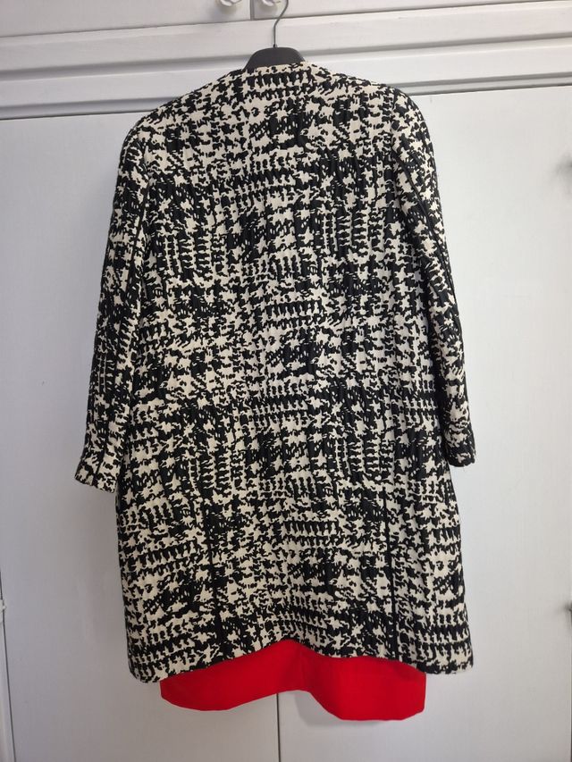 Giacca Scumacher bianco-nero