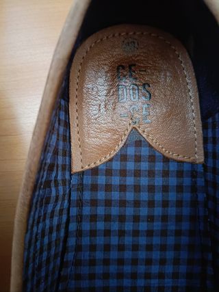 Mocasines Piel CE-DOS-CE topo-marrón