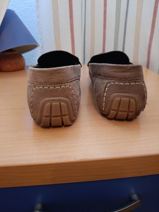 Mocasines Piel CE-DOS-CE topo-marrón