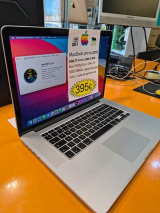 MacBook Pro 15" Retina 2013 i7