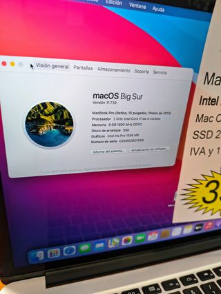 MacBook Pro 15" Retina 2013 i7