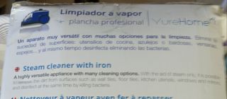 Plancha y Limpiadora Vapor YureHome
